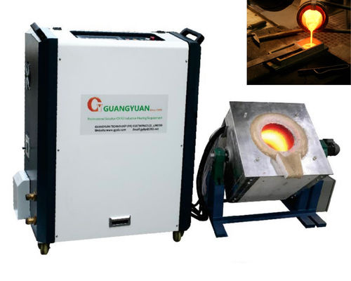 Thiết bị nóng chảy cảm ứng tần số ánh sáng 10KHZ 60KW với màn hình cảm ứng
