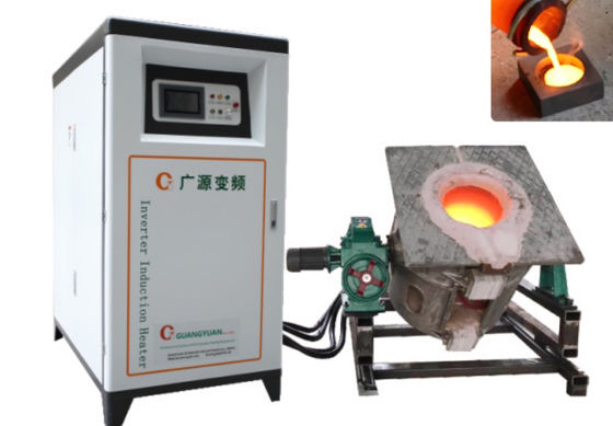 Máy nóng chảy cảm ứng màn hình cảm ứng 250KW 380V để nấu chảy kim loại