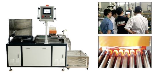 Lò rèn cảm ứng tự động 100KW để rèn thanh cuối