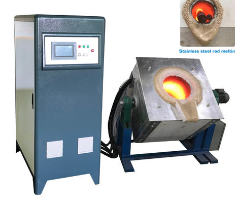 Công suất nóng chảy tối đa 1-1000kg/h Máy nóng chảy cảm ứng với hệ thống điều khiển IGBT