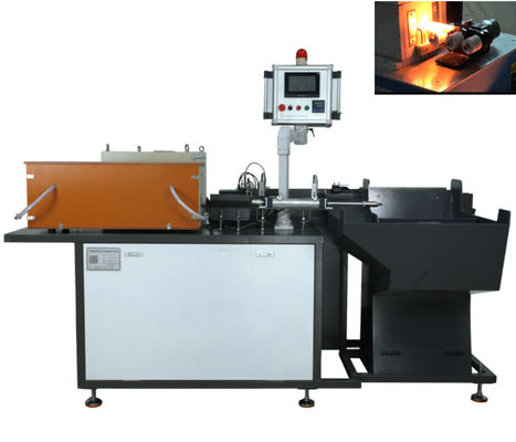 Máy rèn cảm ứng thanh phôi kim loại với hệ thống cấp liệu tự động