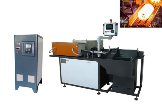 Máy rèn cảm ứng thanh phôi kim loại với hệ thống cấp liệu tự động