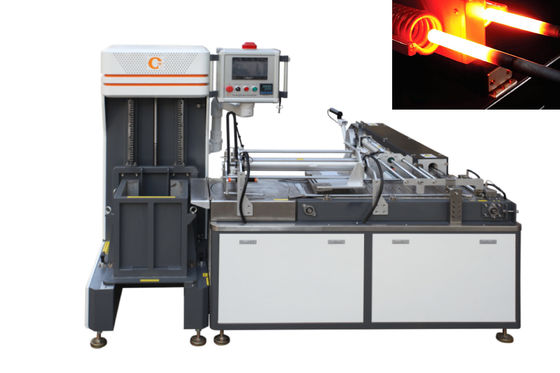 Lò luyện máy rèn cảm ứng công nghiệp 40KW để gia nhiệt thanh thép 30mm